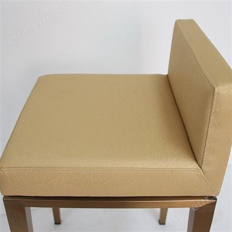 鼎富DF-TJ004珠宝店椅子凳子不锈钢镀钛金椅子 金店凳子厂价直销支持定制