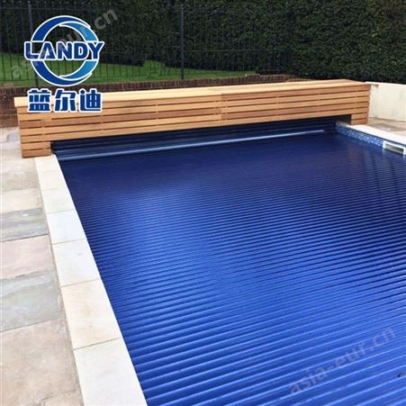 泳池保温盖板 蓝尔迪厂家定制 标准池 造型池都可使用 室内外冬季泳池保温方案