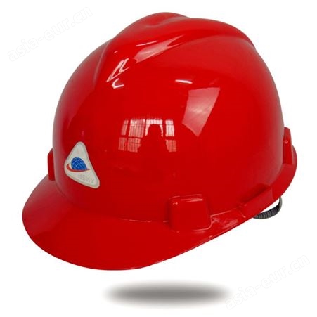 富兴 ABS施工工地劳保安全帽建筑工程强度防砸透气PE头盔