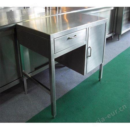 天津不锈钢工作桌-带抽屉工作台-非标定制-加工定制厂家-华奥西