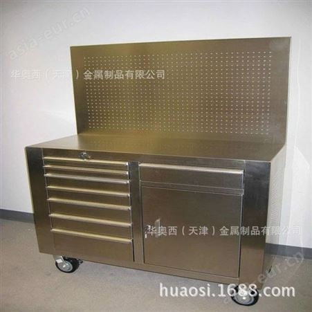 天津不锈钢重型工作台 带抽屉不锈钢工作台 生产工作台厂家-华奥西