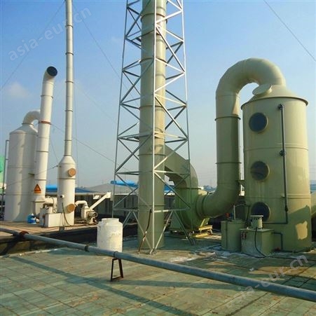 不锈钢喷淋塔厂家定制喷淋塔 废气处理设备喷淋塔不锈钢喷淋塔