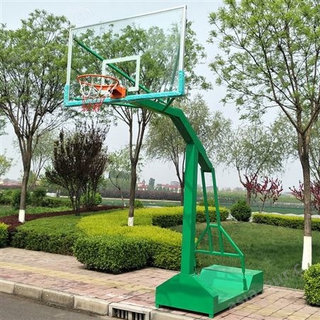 比赛用升降篮球架 通奥 篮球架厂家 体育馆用电动篮球架