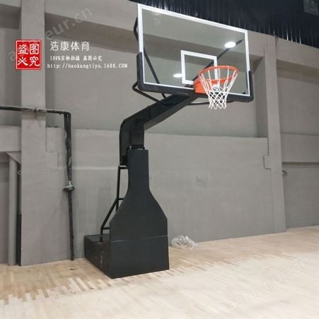 手动电动液压篮球架可升降 室外标准比赛篮球架成人可定制