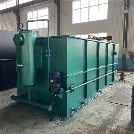 V-0.36/7乡村污水处理设备 印刷厂废水处理装置 一体化平流式气浮机