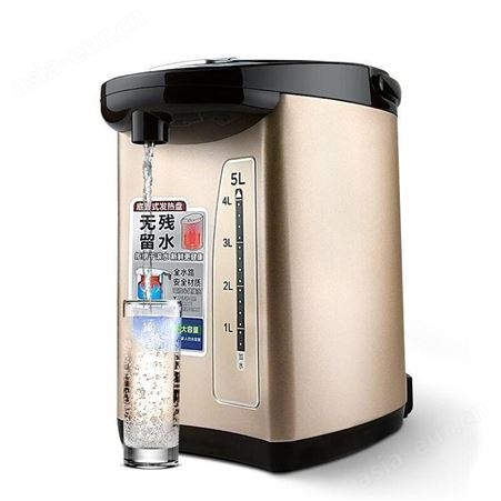 美的（Midea） 304不锈钢热水壶5L电水壶多段温控烧水热水壶-PF709-50T