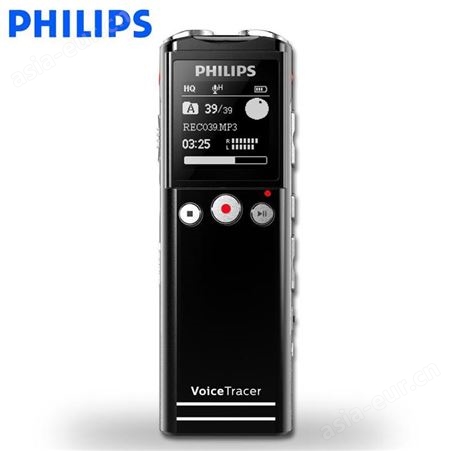 飞利浦（PHILIPS） 飞利浦录音笔VTR6900专业高清远距降噪双麦克风8G支持扩展MP3播放器
