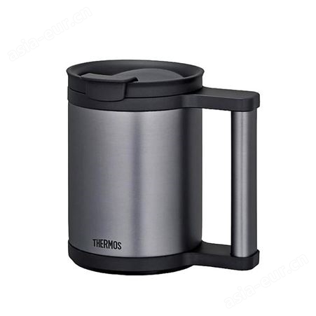 膳魔师（THERMOS）锈钢保温杯带盖把咖啡杯便携泡茶水杯-JCP-280