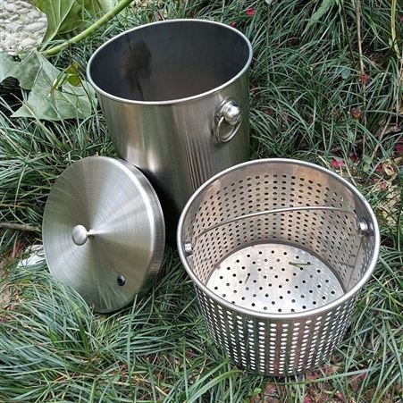 304不锈钢加厚茶水桶滤渣桶家用商用小号废水桶北京欢迎